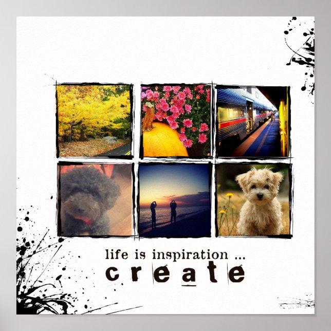 poster de foto instagram (Frente)