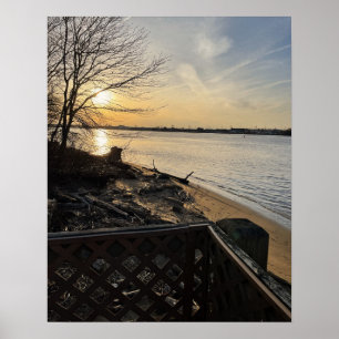 Poster de Fotografia da Paisagem do Sol