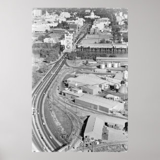 Poster de Fotografia da ponte de torre aérea