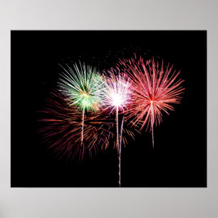 Poster de Fotografia de Exibição do Fireworks