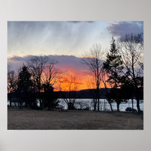 Poster de Fotografia de Lake Sunset
