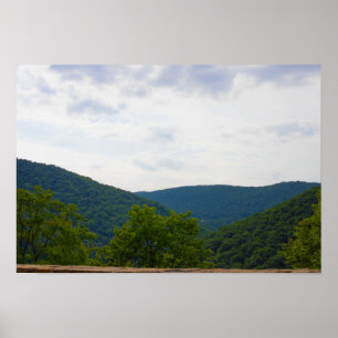 Poster de Fotografia de Paisagem de Montanha