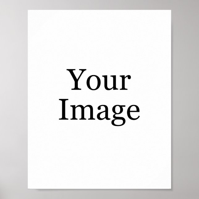 Poster de Fotografia Personalizada (Frente)