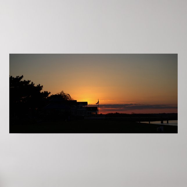 Poster de Fotografia Sunset (Frente)