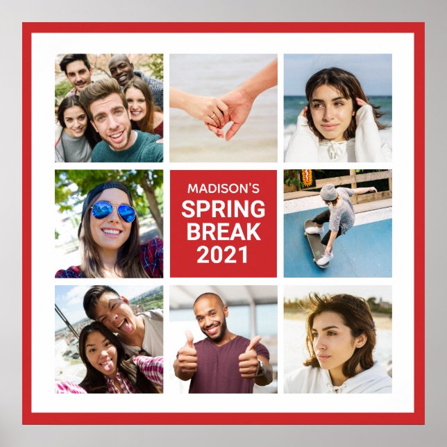 Poster de Fotografias e Texto (Frente)