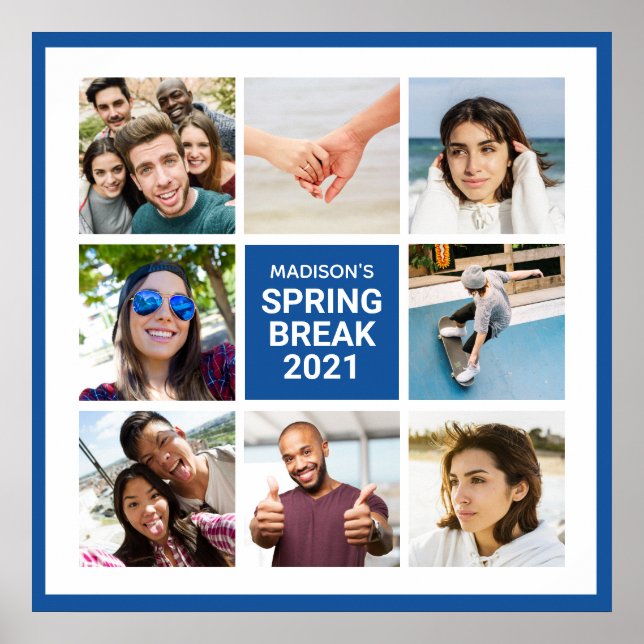 Poster de Fotografias e Texto (Frente)