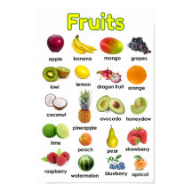 Poster de Fruta de de Variedades Coloridas