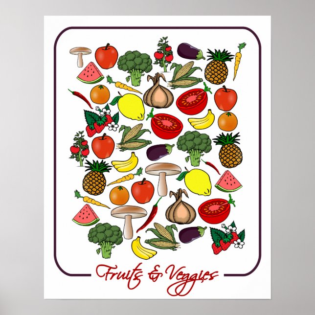 poster de Fruta & Veggies (Frente)