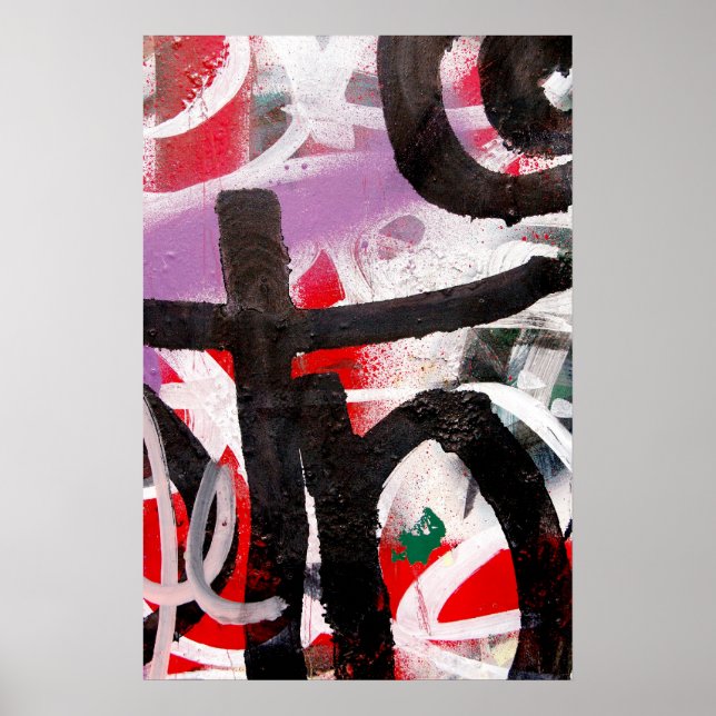 poster de fundo do grafite (Frente)