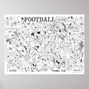 Poster de futebol