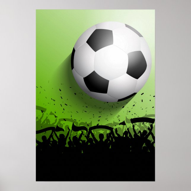 Poster de futebol / futebol (Frente)