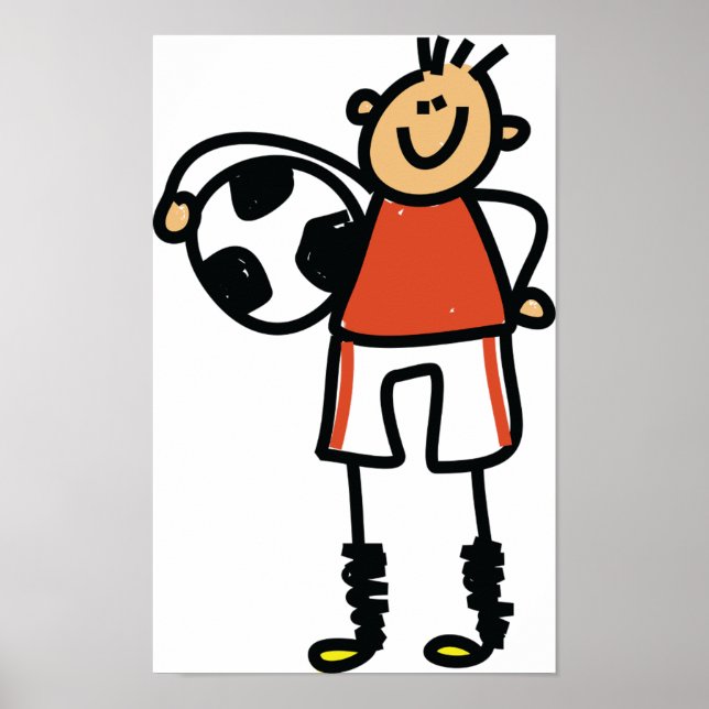 Poster de Futebol Kid (Frente)