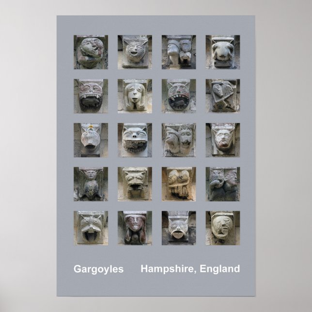 Poster de Gargoyles (Frente)