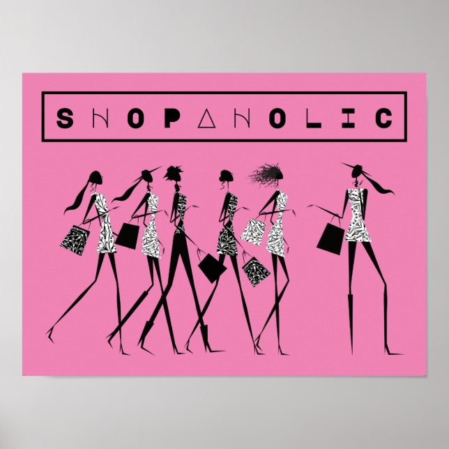 Poster de Garotas Fashionistas Compradoras (Frente)