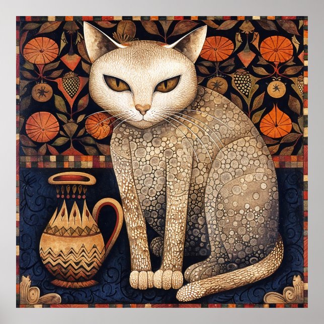 Poster de gato (Frente)