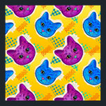 Poster de Gato de Pop<br><div class="desc">Pop Art Cat</div>