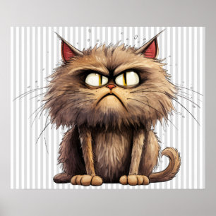 Poster de Gato Engraçado
