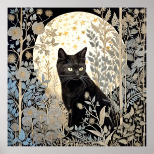 Poster de Gato Negro