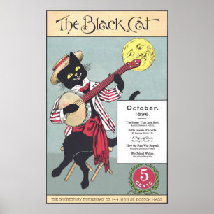 Poster de Gato Negro