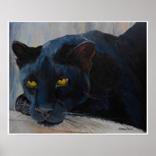 Poster de Gato Negro