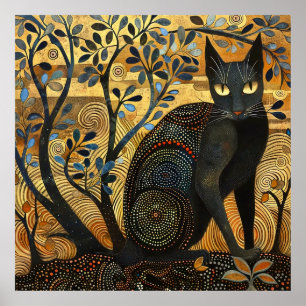 Poster de Gato Negro