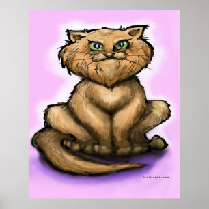 Poster de Gato Persa