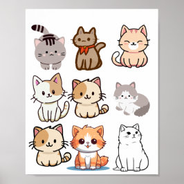 poster de gatos