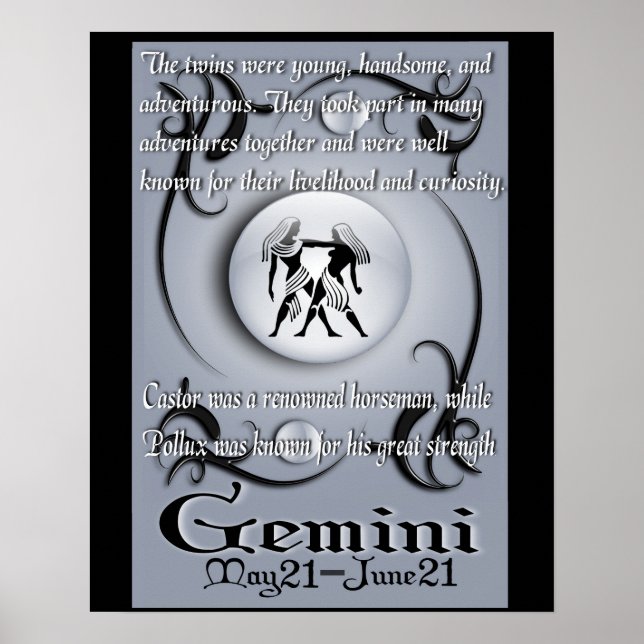 poster de gemini (Frente)