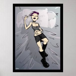 Poster de Germana (ilustração clássica)
