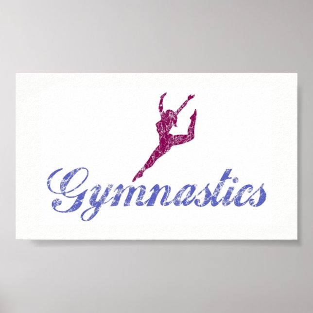 Poster de ginástica (Frente)