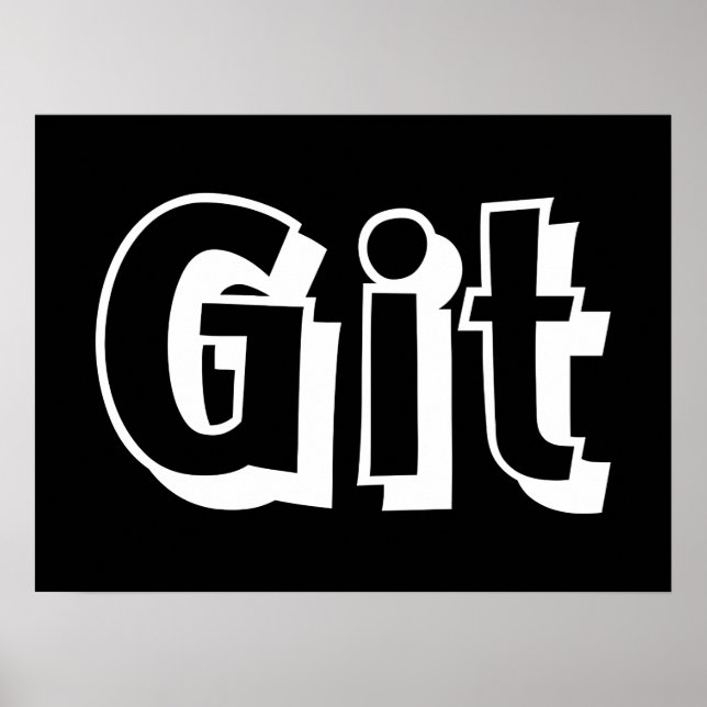Poster de Git (Frente)