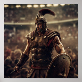 Poster de Gladiador Secundário Determinado - Vesti