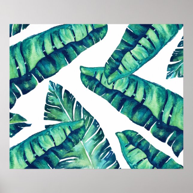 Poster de Glama Tropical 24x20 (Frente)