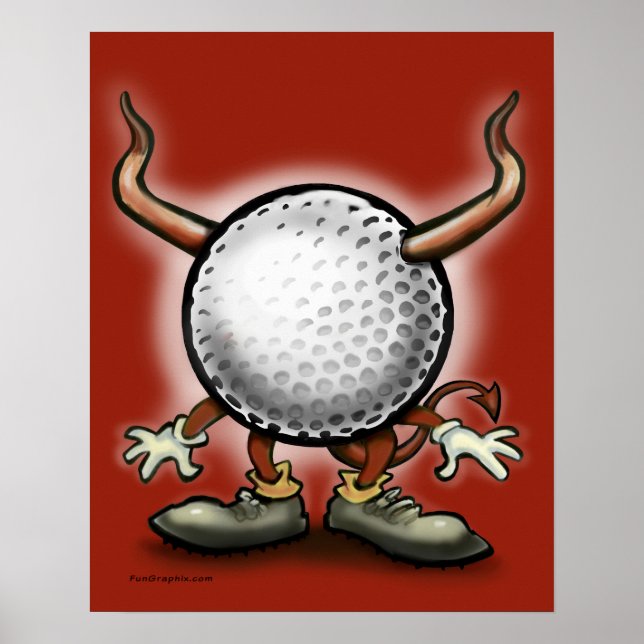 Poster de Golf Demon (Frente)