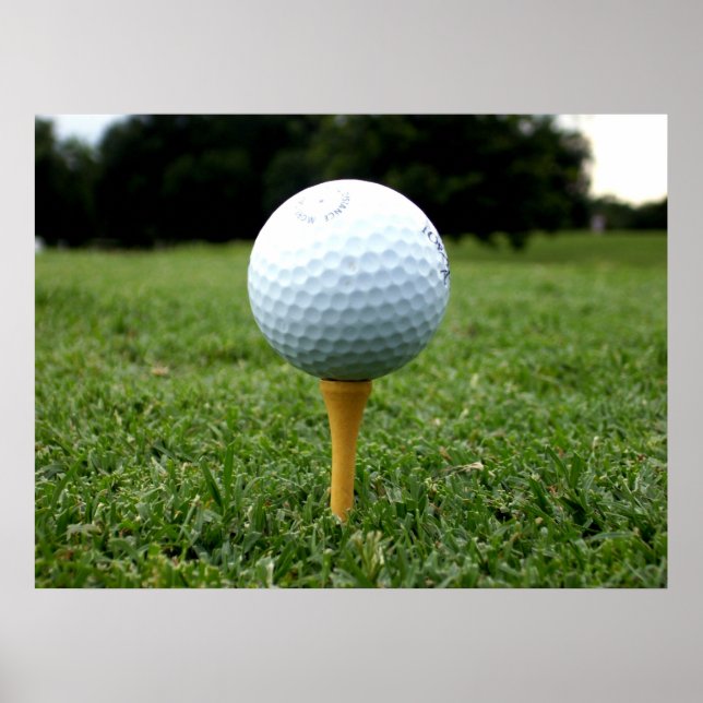 Poster de golfe (Frente)