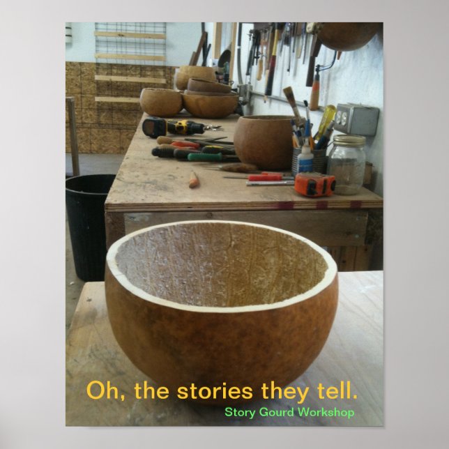 Poster de Gourd de História - Workshop (Frente)