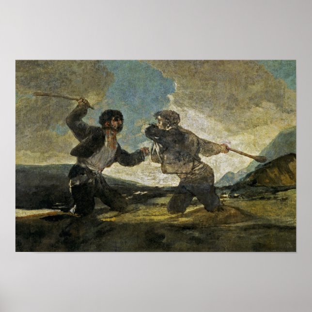 Póster De Goya Trabalho de arte (Frente)