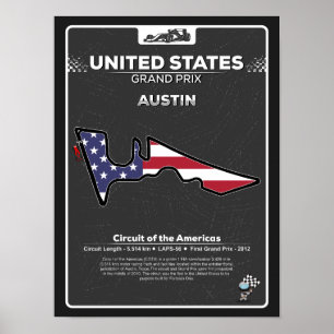 POSTER de GP dos EUA