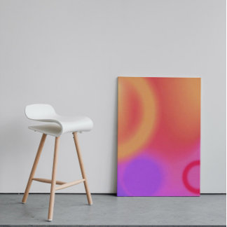 Poster de Gradiente Colorido Colorido de Vintagem 