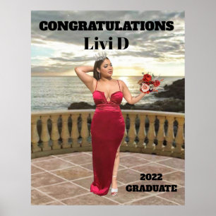 POSTER DE GRADUAÇÃO PERSONILIZADA