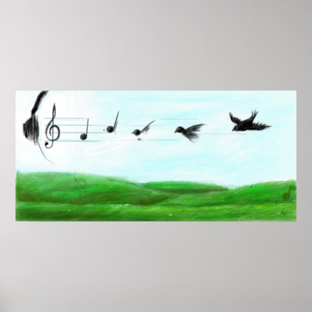 Poster de grafite (Frente)