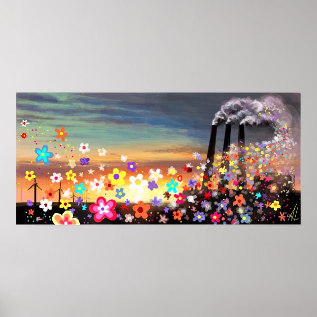 Poster de grafite (Frente)
