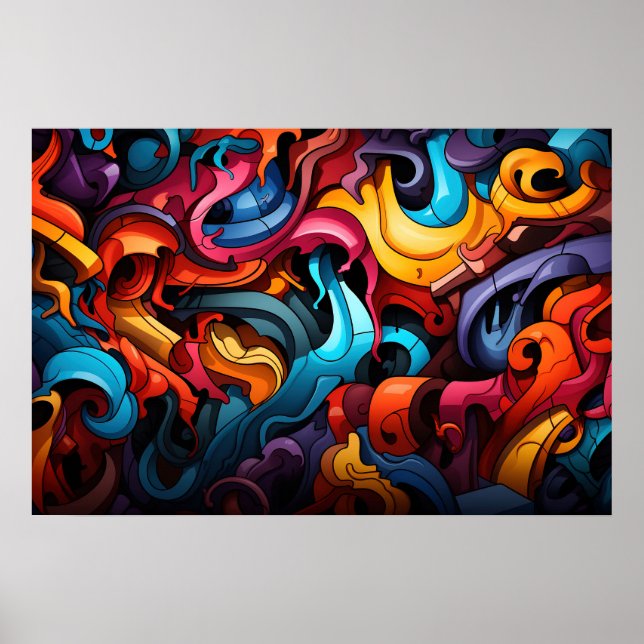 Poster de grafite (Frente)