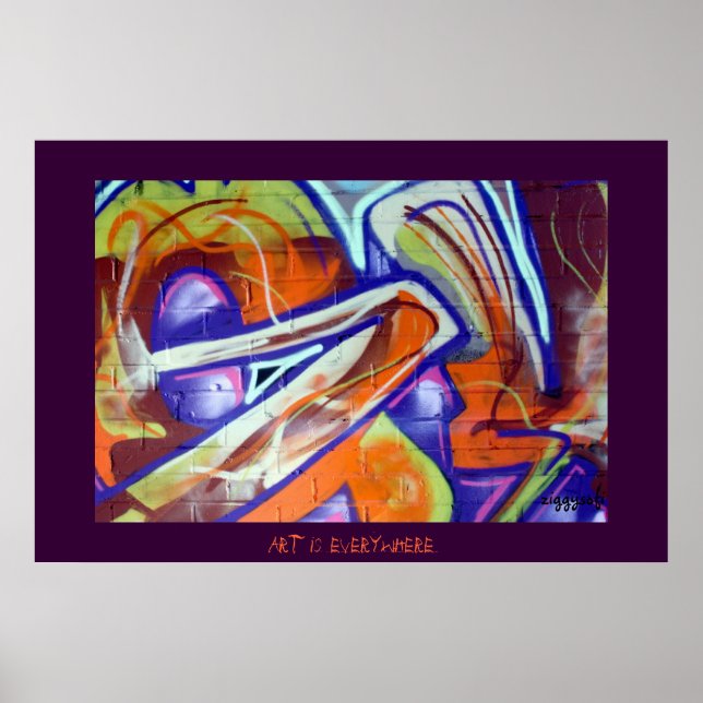 poster de grafite (Frente)