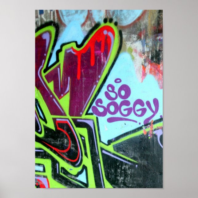 Poster de grafite (Frente)