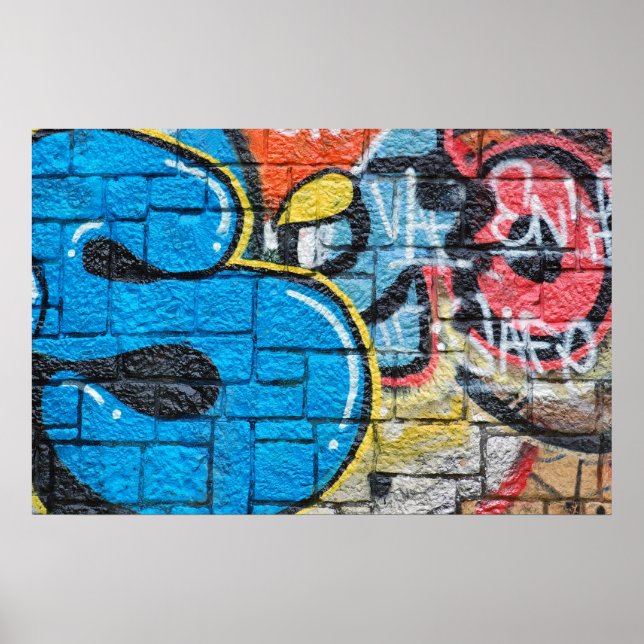 poster de grafite de parede (Frente)