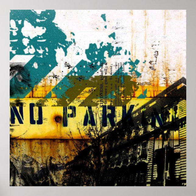 poster de grafite urbano (Frente)