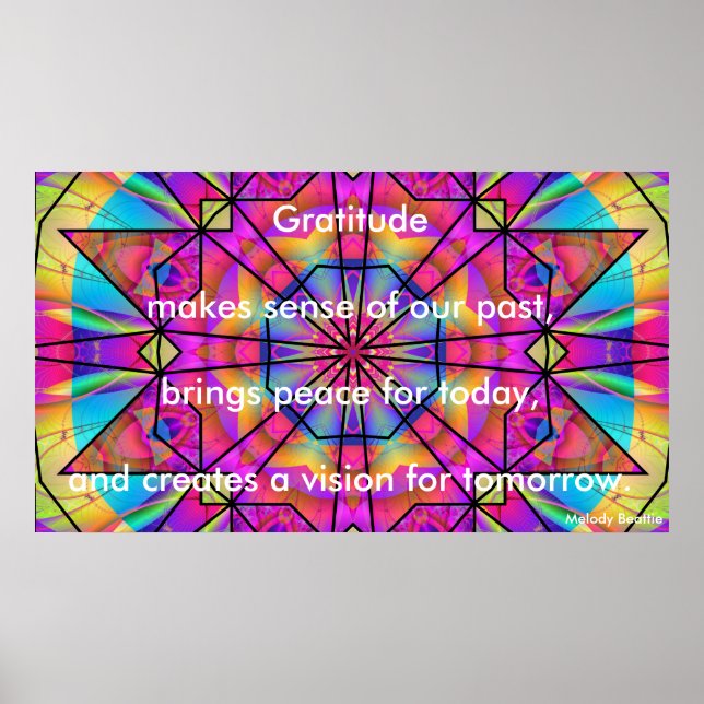 poster de "Gratidão Faz Sentido" (Frente)