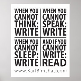 poster de gravação de 16" x 20"