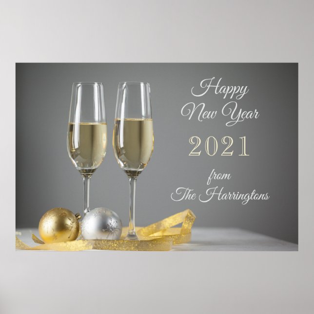 Poster de Grupo de Chamadas de Texto Personalizado (Frente)